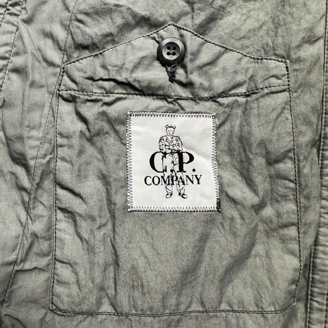 C.P. Company Big Lens Cotton Windbreaker - Grey
