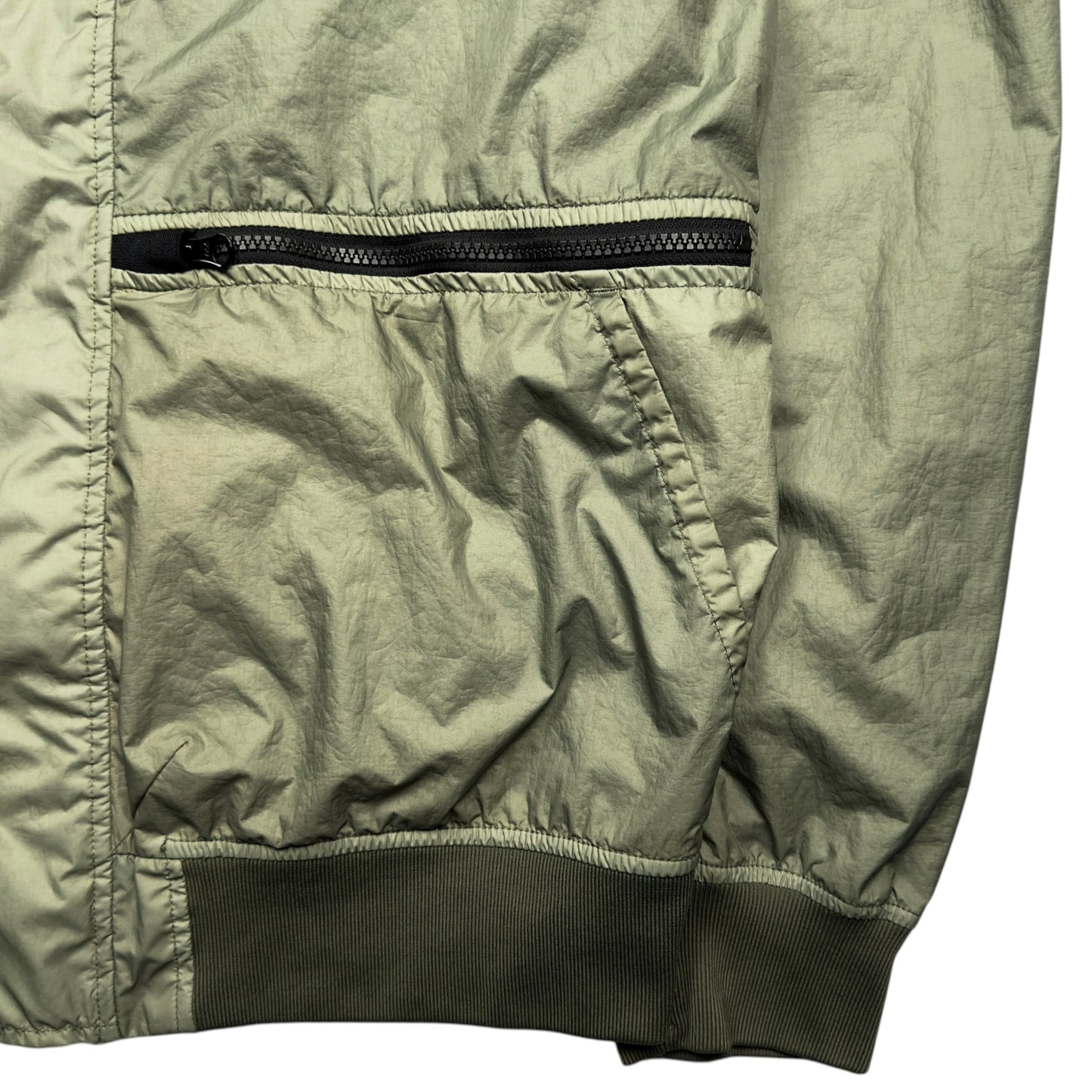 S/S 19 Stone Island Membrana 3L TC Jacket - Sage Green