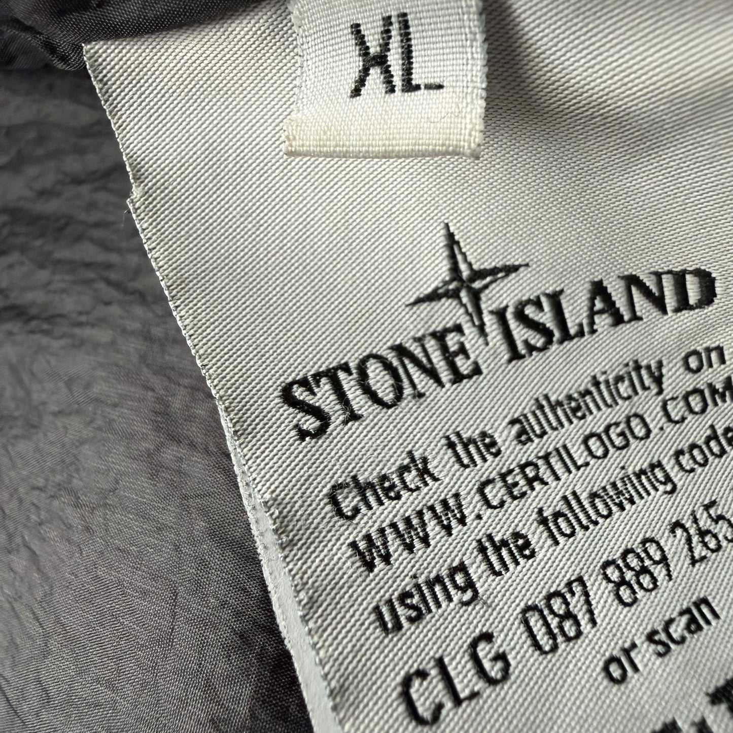 A/W 16 Stone Island Crinkle Reps NY Down Puffer Jacket - Black