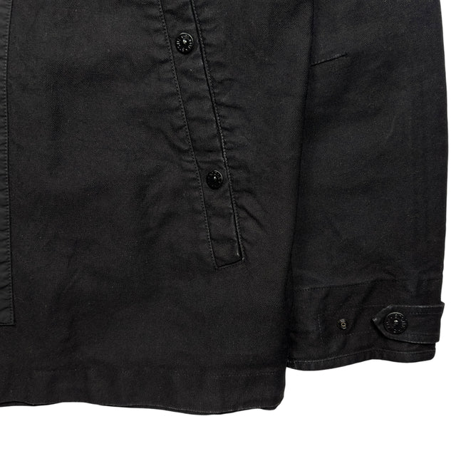 A/W 19 Stone Island Mil Spec Diagonal Wool Ghost Down Jacket