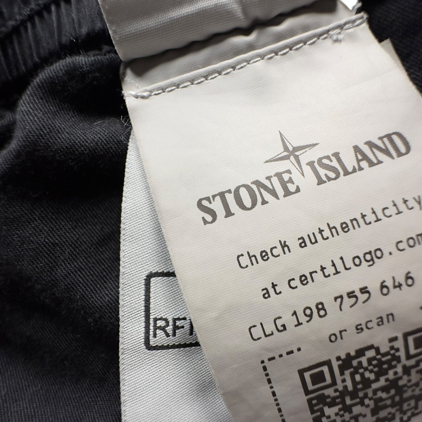 S/S 22 Stone Island Stretch Cotton Cargo Trousers 30 RE-T