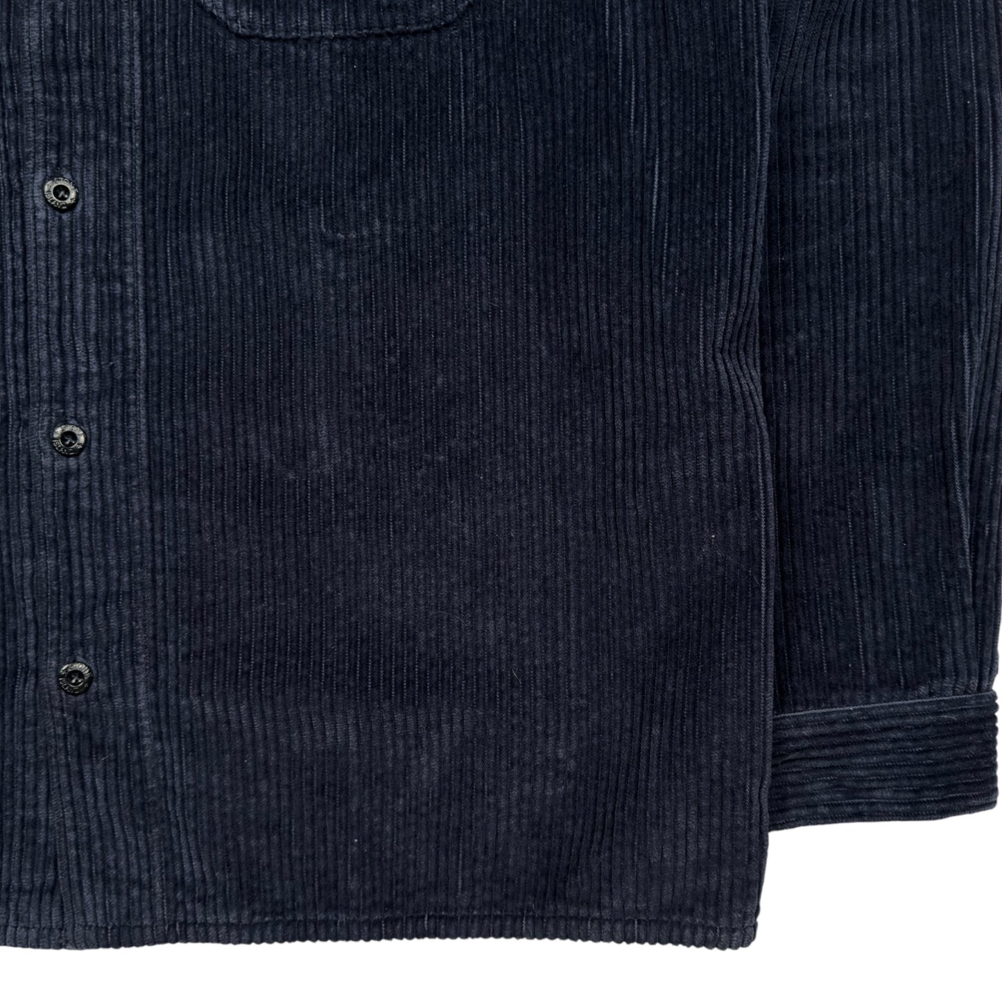 A/W 20 Stone Island Corduroy 2 Pocket Overshirt - Navy