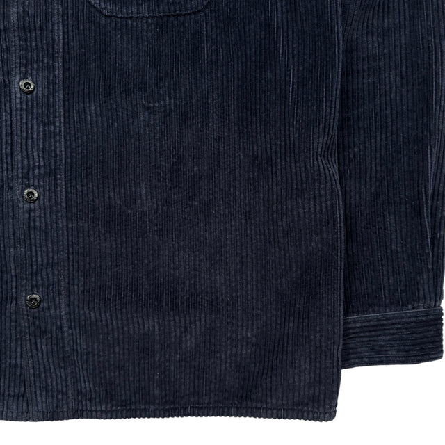 A/W 20 Stone Island Corduroy 2 Pocket Overshirt - Navy