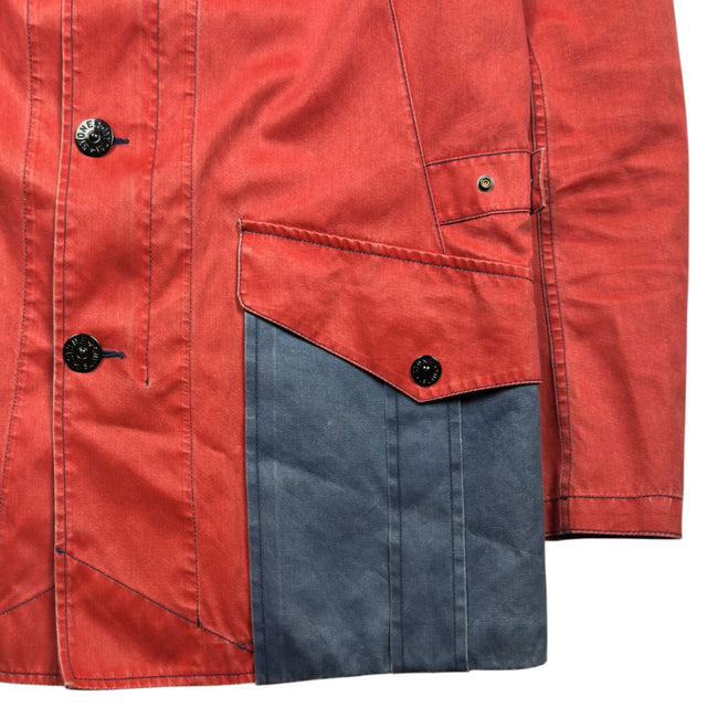 S/S 10 Stone Island Cotton Silk Patch Jacket