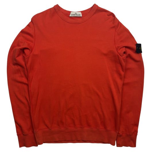 S/S 15 Stone Island Lightweight Cotton Sweater - Orange