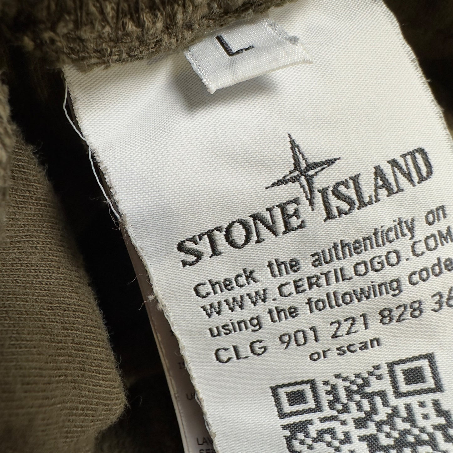 S/S 18 Stone Island Cotton Sweat Shorts - Olive Green
