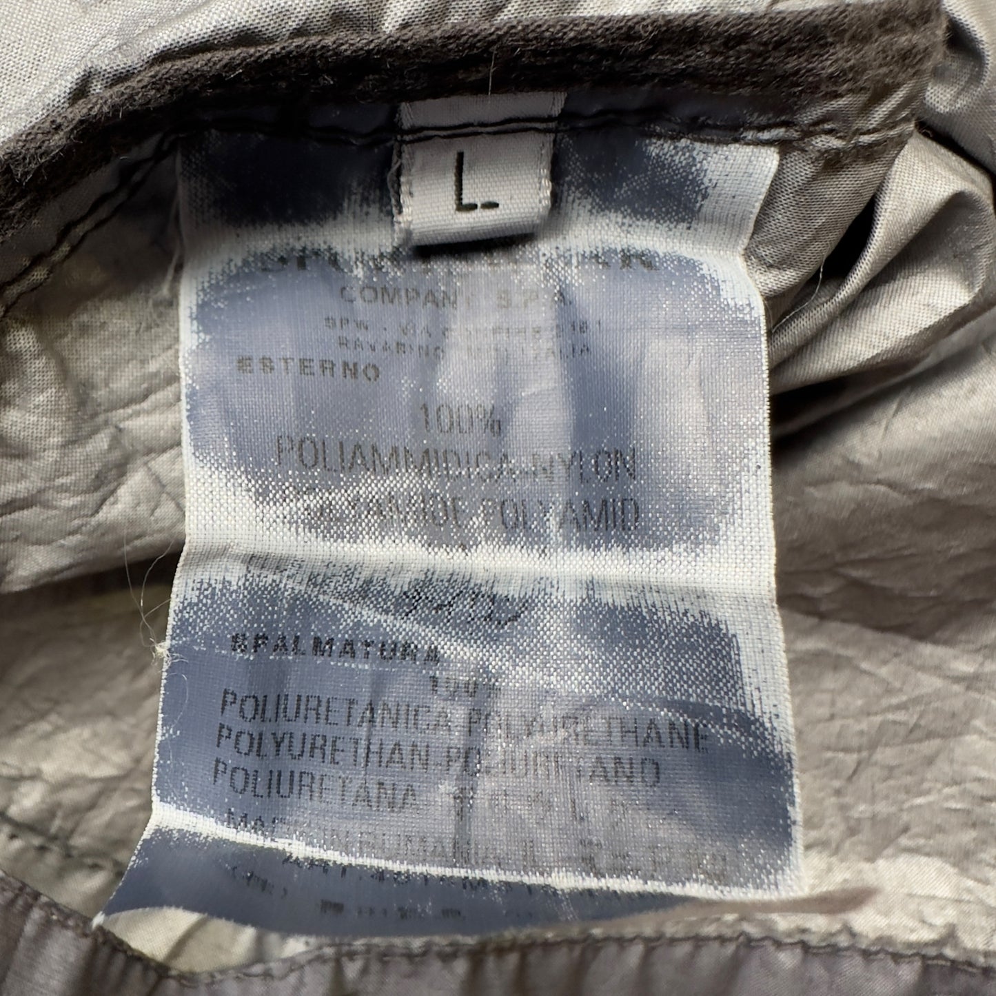 S/S 04 Stone Island Nylon Tela Jacket