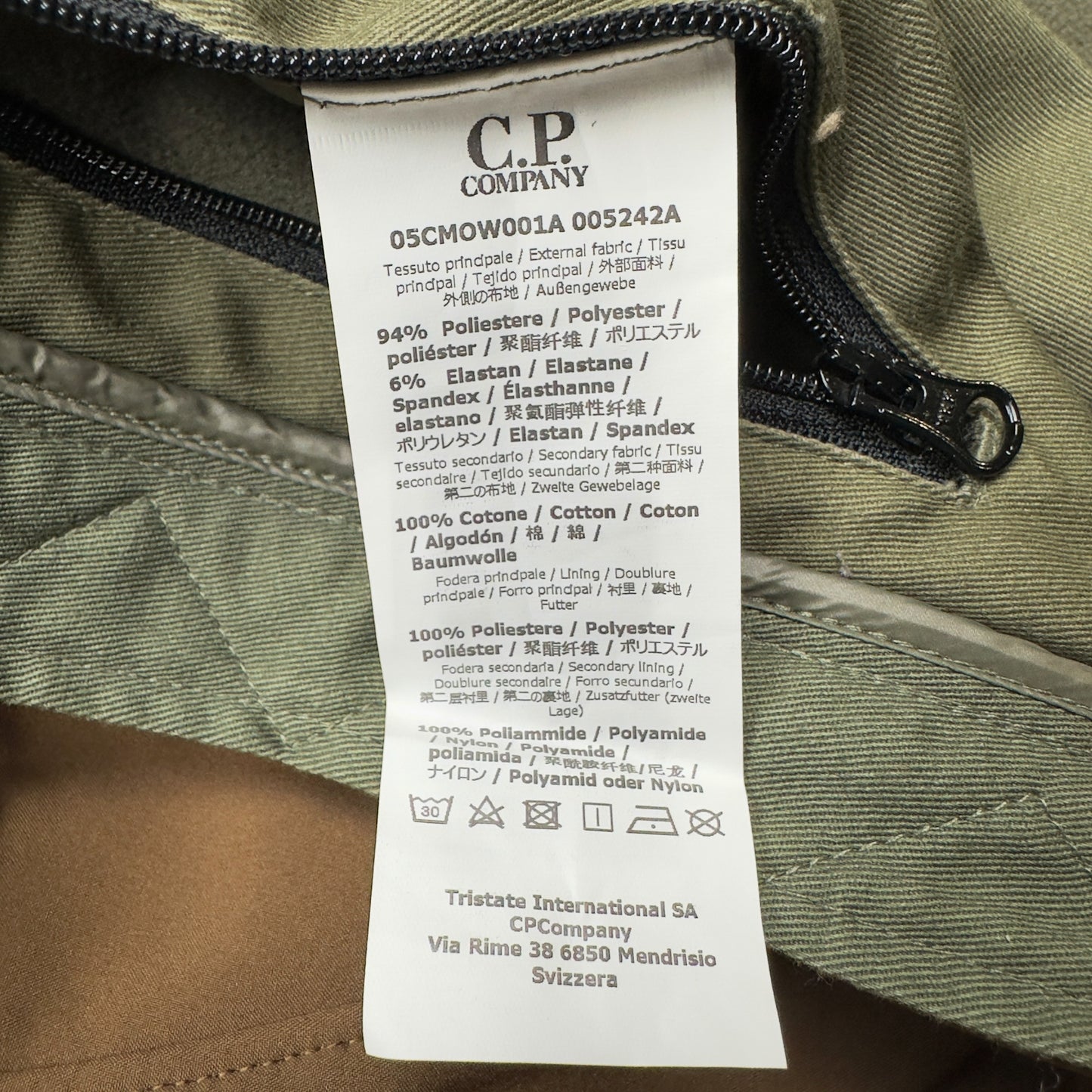 C.P. Company Soft Shell Goggle Jacket - Brown