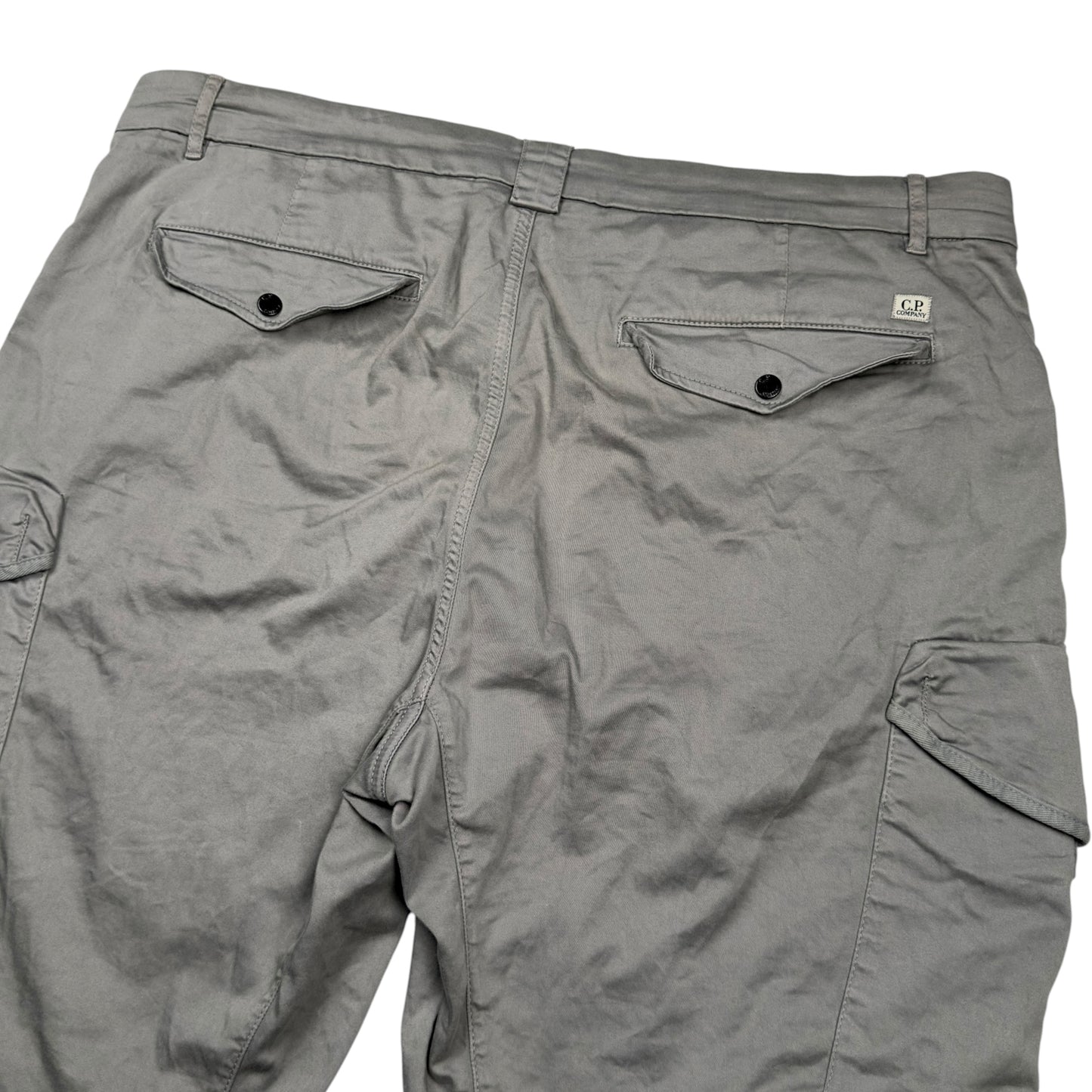 C.P. Company Loose Fit Cargo Trousers - Grey