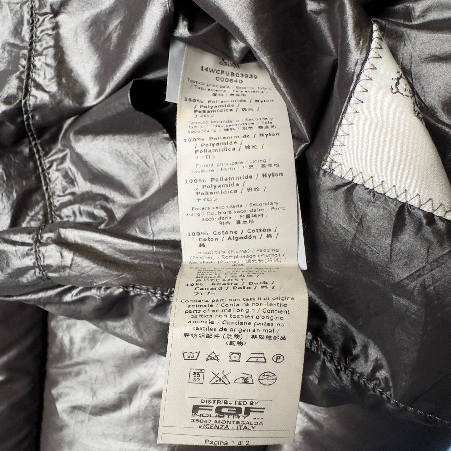 C.P. Company Nysack Big Lens Puffer Down Jacket