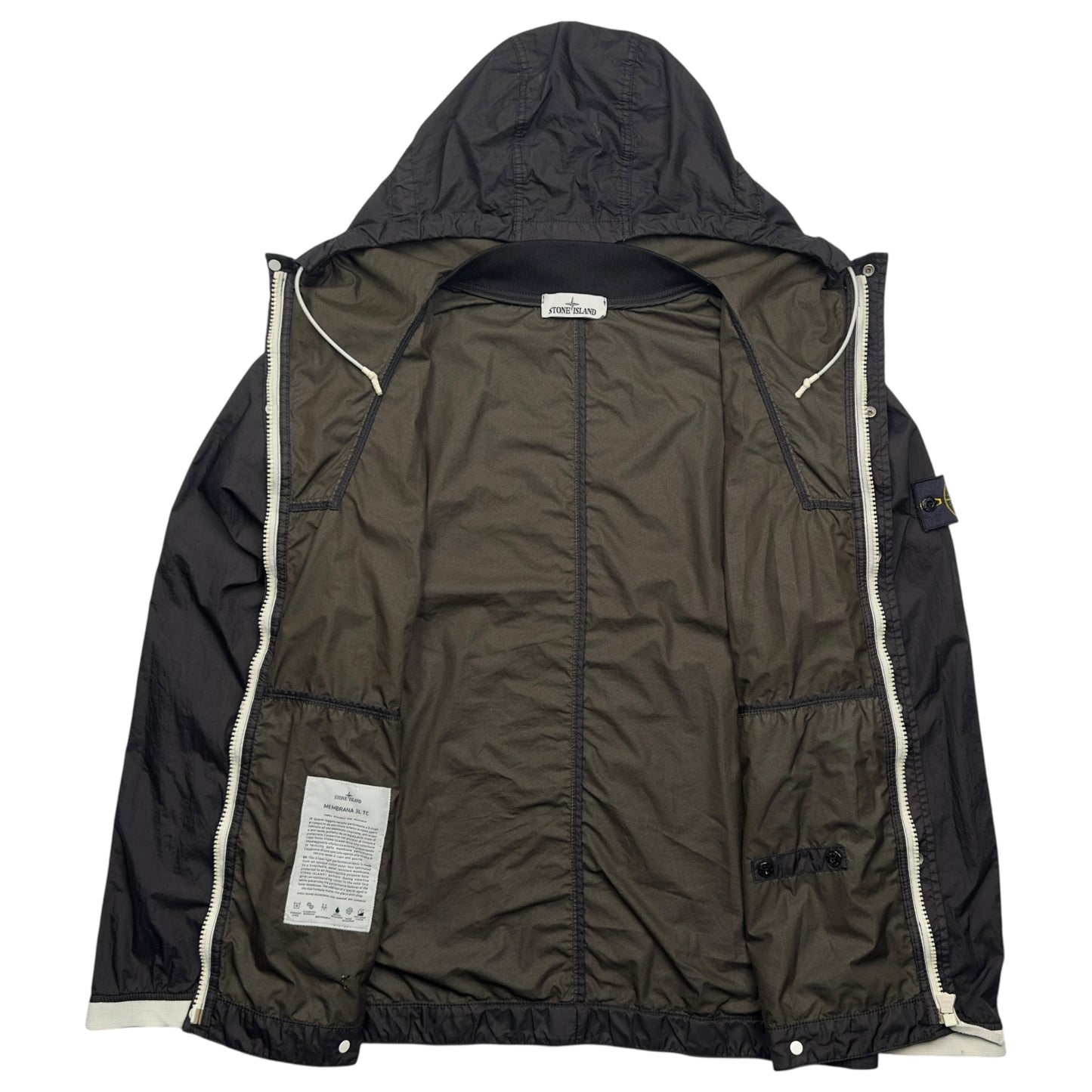S/S 15 Stone Island Membrana 3L TC Jacket - Black