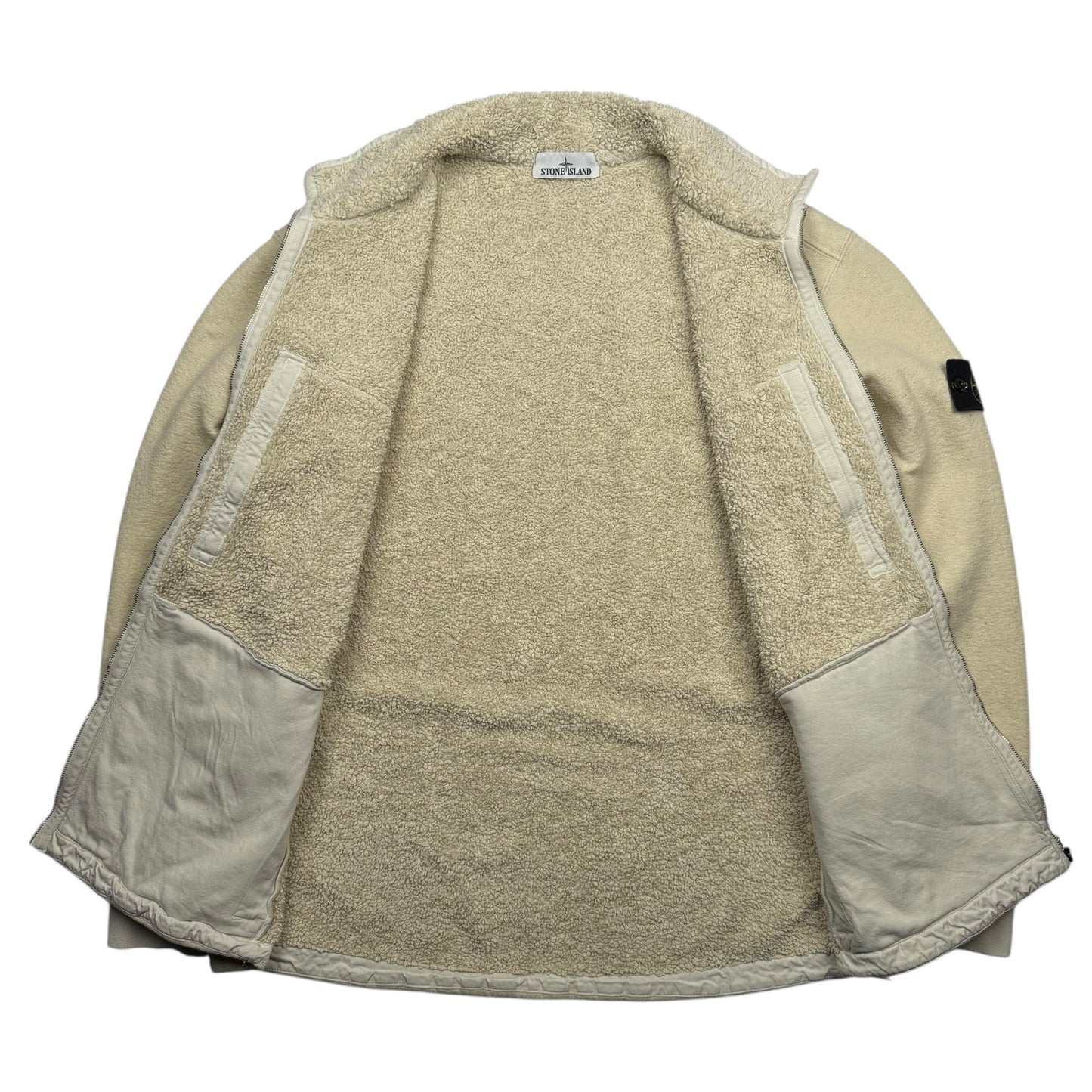 A/W 23 Stone Island Plated Terry Fleece Track Jacket