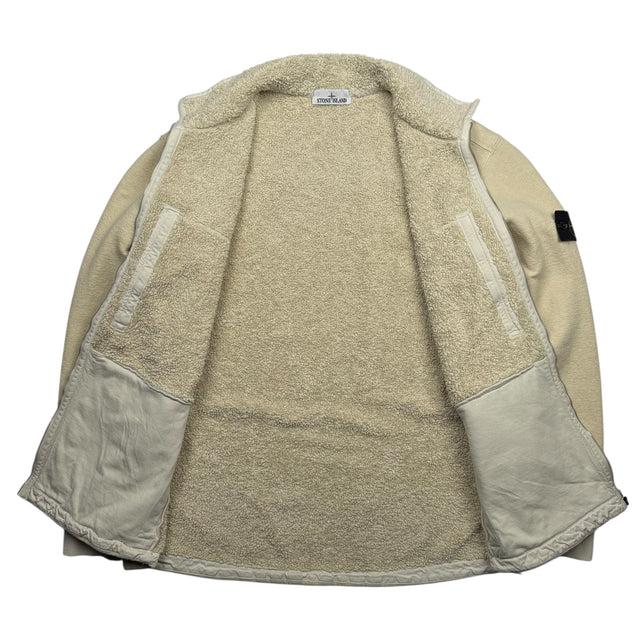 A/W 23 Stone Island Plated Terry Fleece Track Jacket