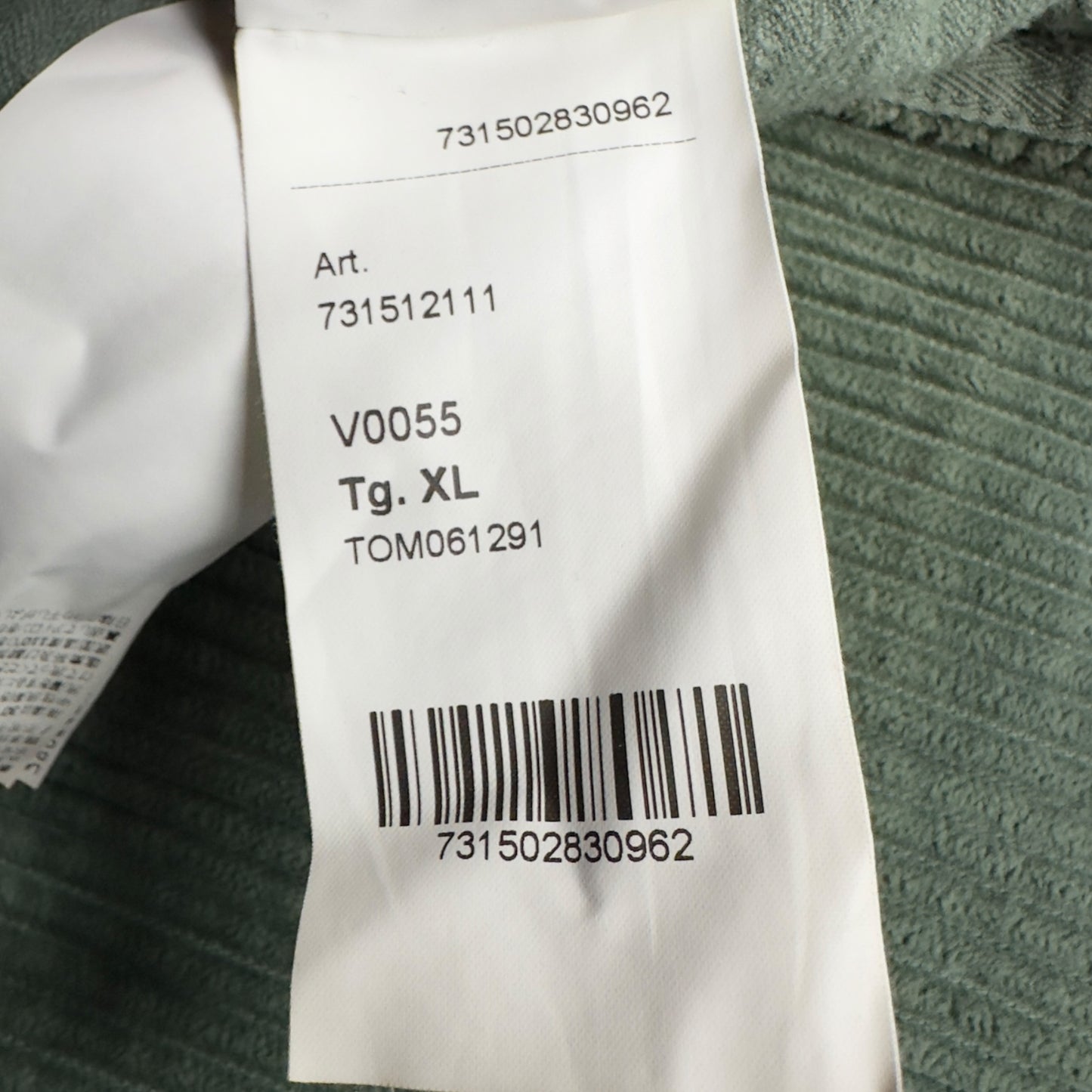 A/W 20 Stone Island Corduroy 2 Pocket Overshirt - Green