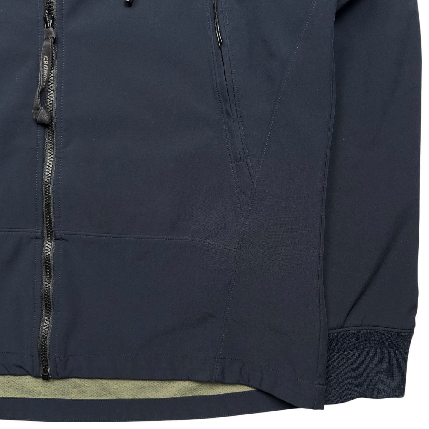 C.P. Company Soft Shell Goggle Jacket - Navy