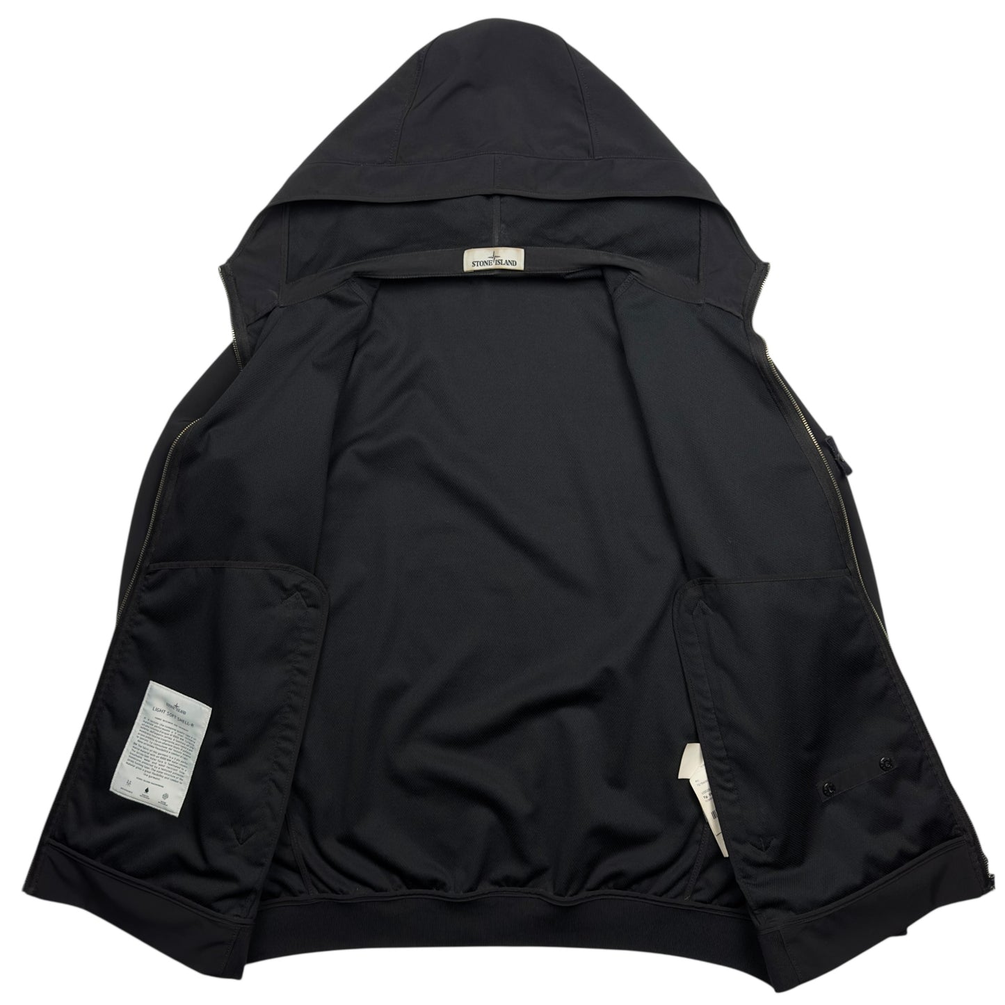 S/S 20 Stone Island Light Soft Shell R - Black