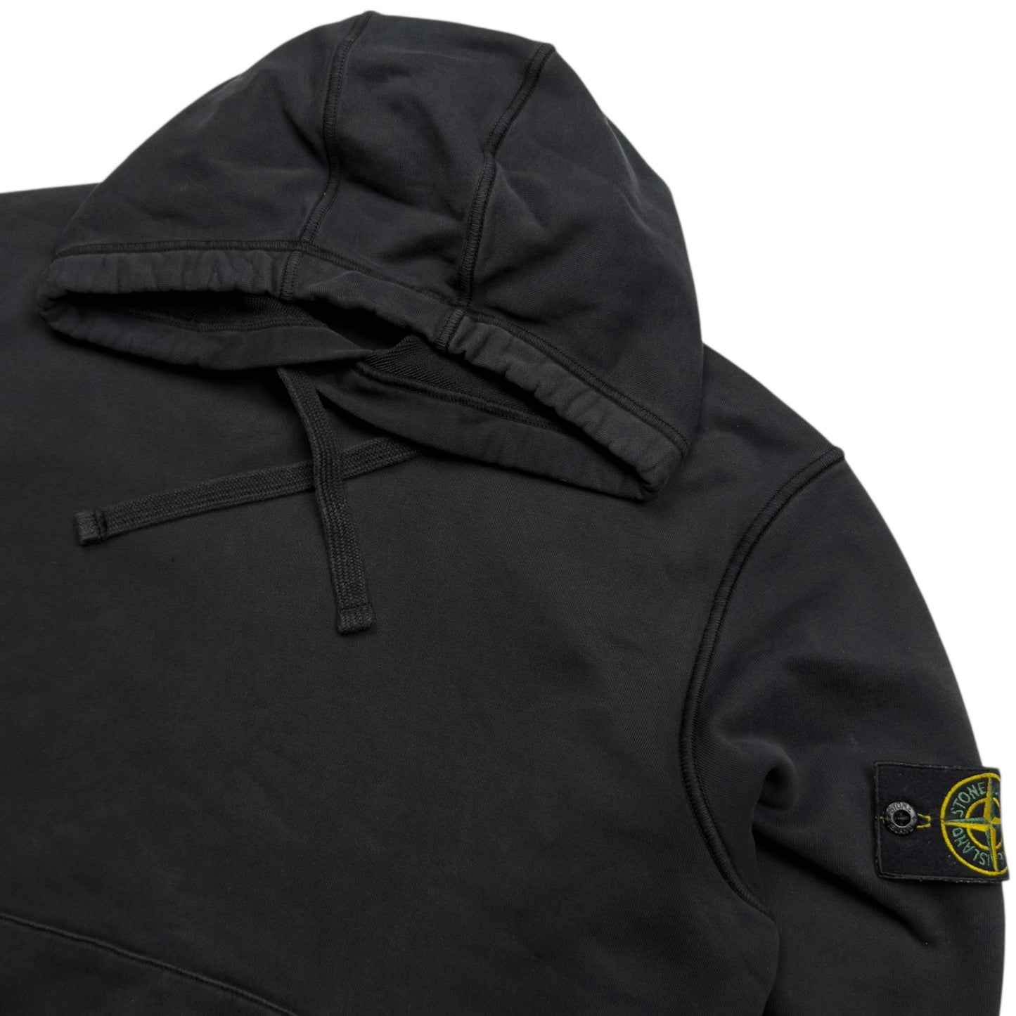 S/S 22 Stone Island Hoodie - Black