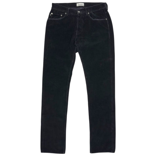 A/W 18 Stone Island Corduroy Trousers - Black