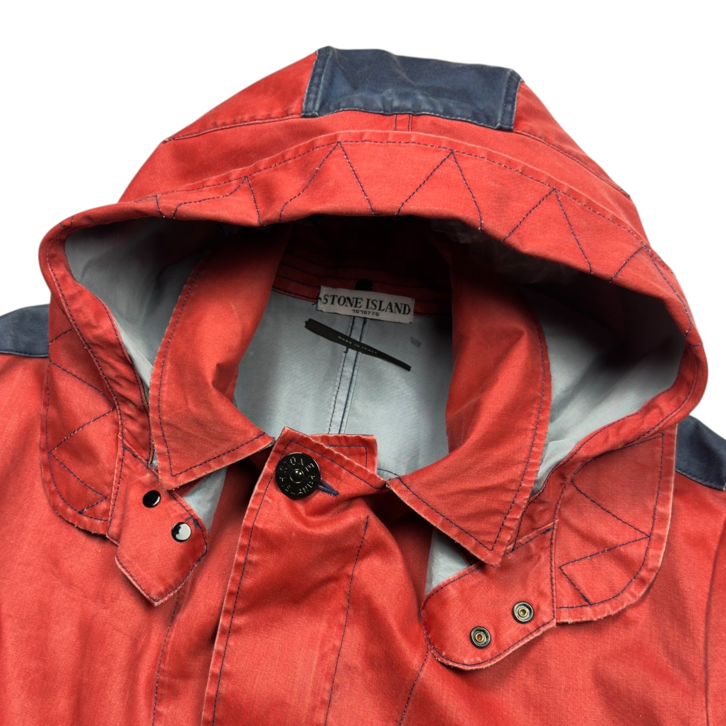 S/S 10 Stone Island Cotton Silk Patch Jacket