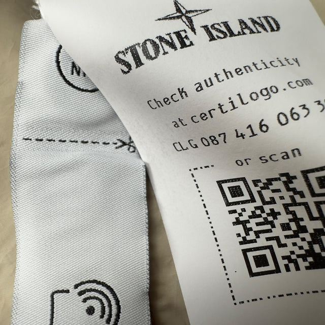 S/S 25 Stone Island Run Proof Nylon Mesh TC Jacket - Desert