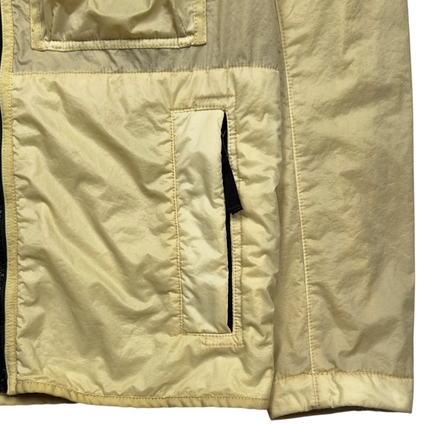 A/W 19 Stone Island Lamy Flock Jacket - Yellow