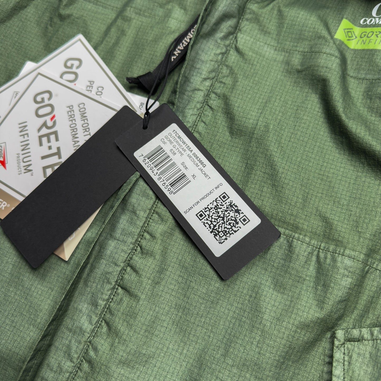 C.P. Company Gore-Tex Infinium G-Type 4 in 1 Waterproof Down Jacket