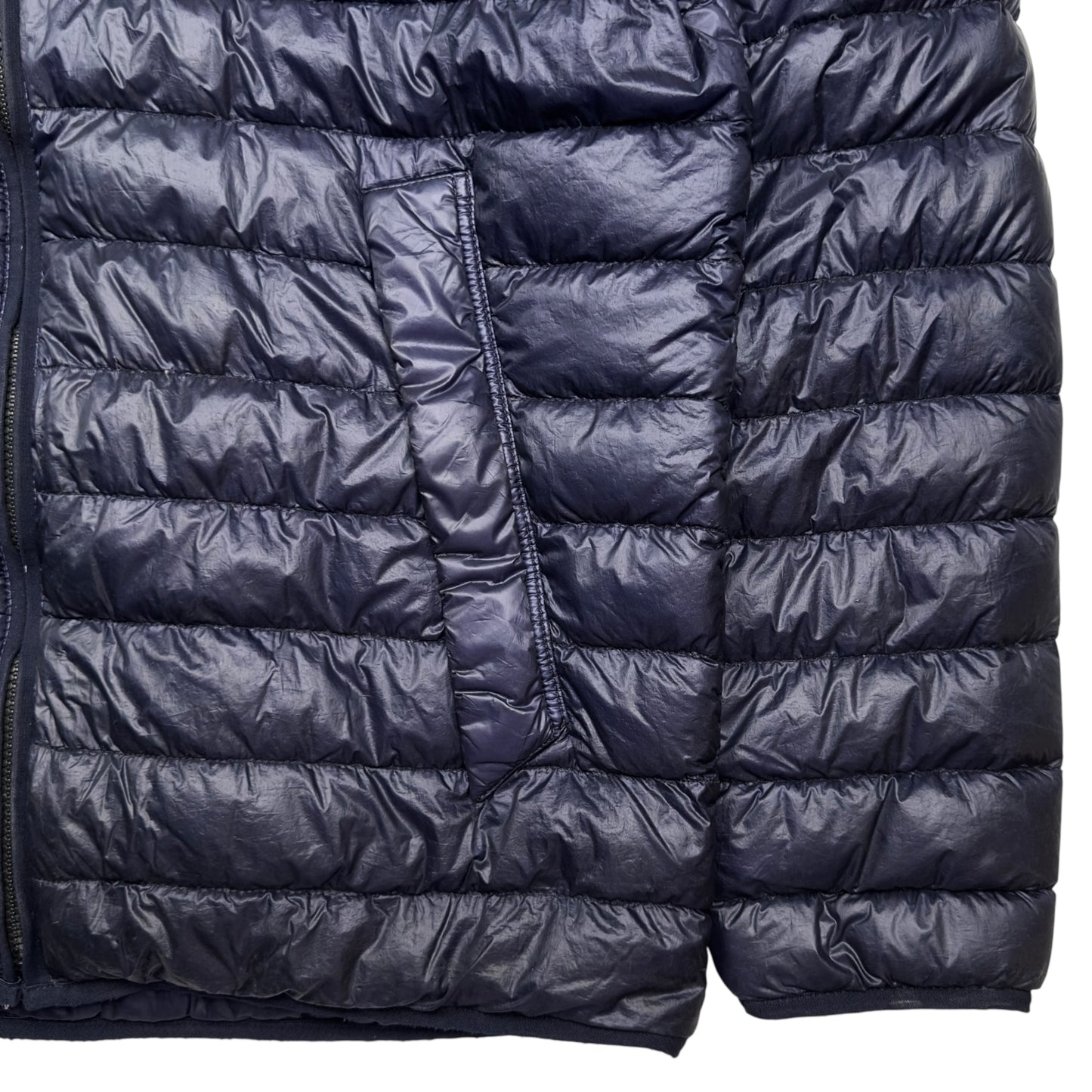 A/W 15 Stone Island Down_26 GR X SQM_N Down Puffer Jacket - Navy