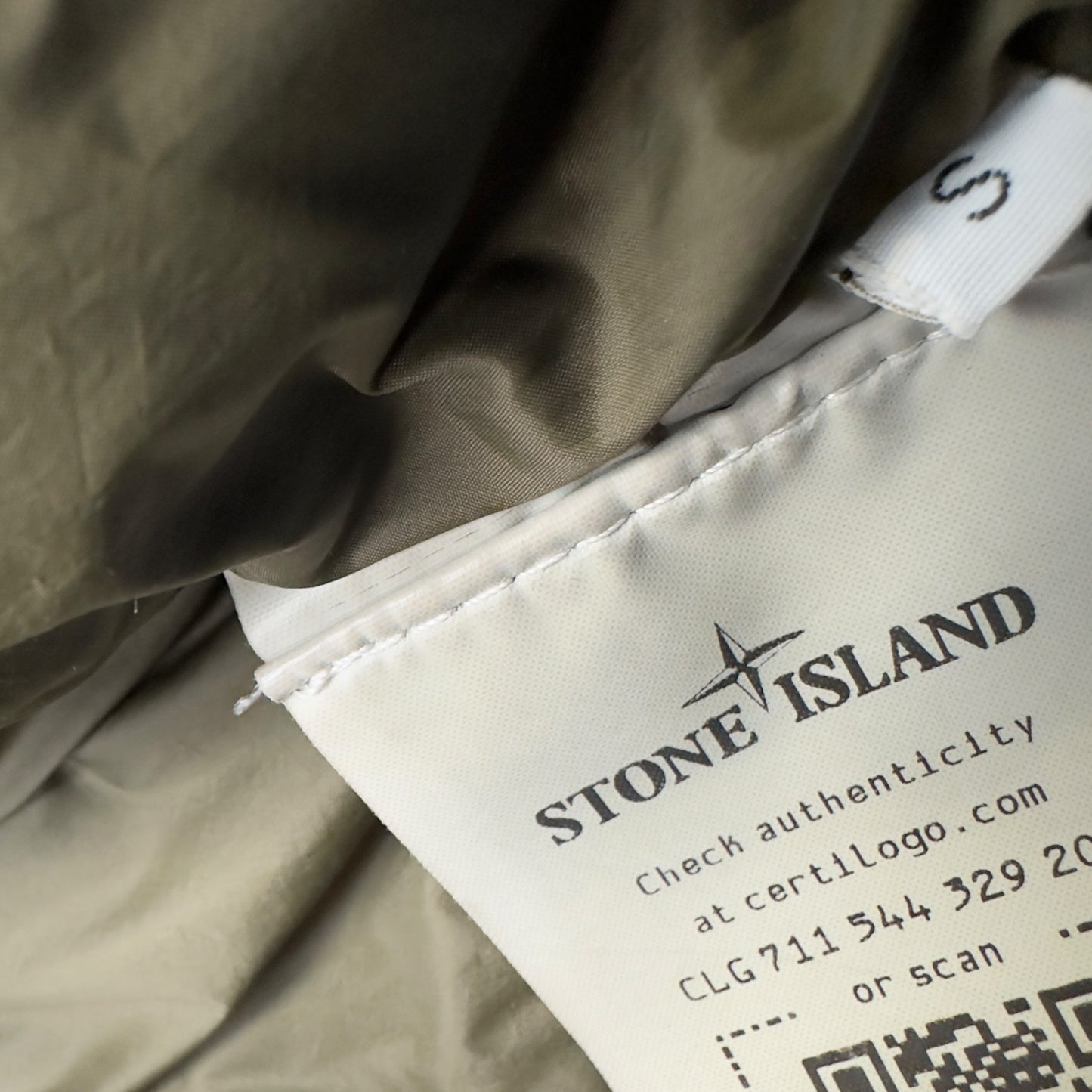 A/W 24 Stone Island Performance Twill Wool Down TC Ghost Parka Jacket