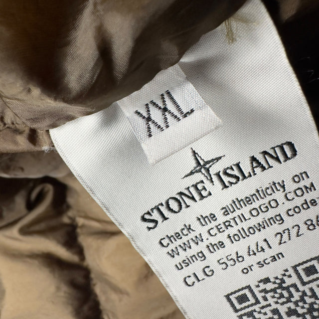 A/W 15 Stone Island Down_26 GR X SQM_N Down Puffer Jacket - Brown