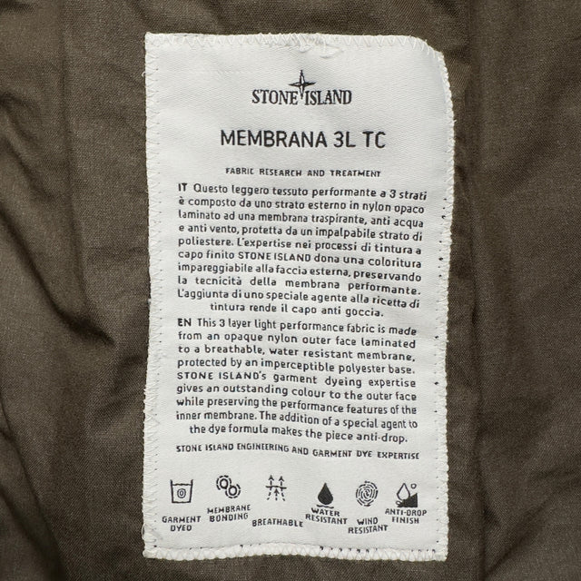 S/S 15 Stone Island Membrana 3L TC Jacket - Black