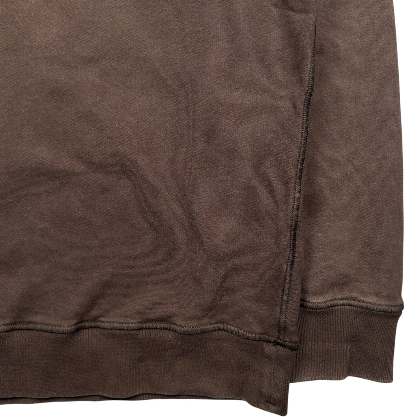 A/W 21 Stone Island Quarter Zip Sweater - Brown