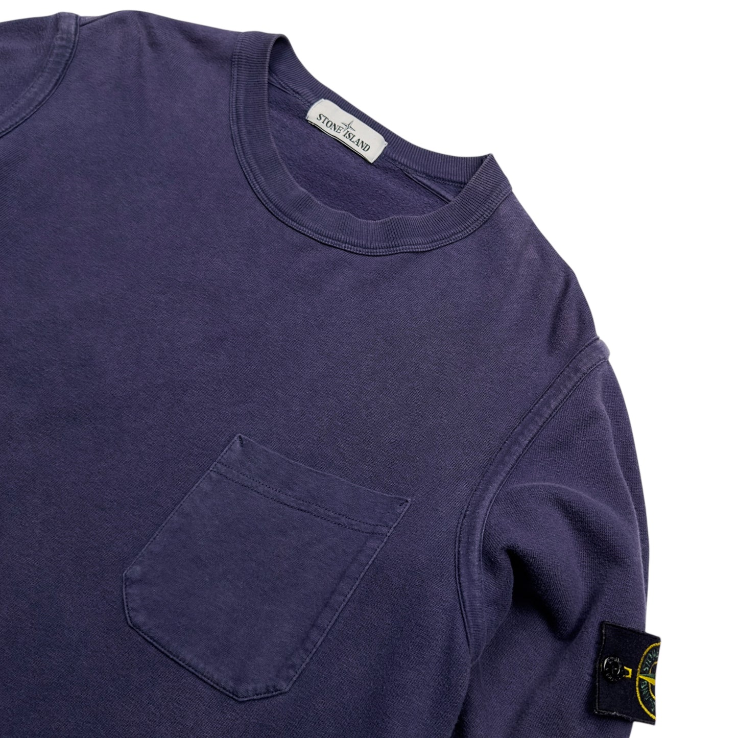 A/W 15 Stone Island Pocket Sweater - Purple