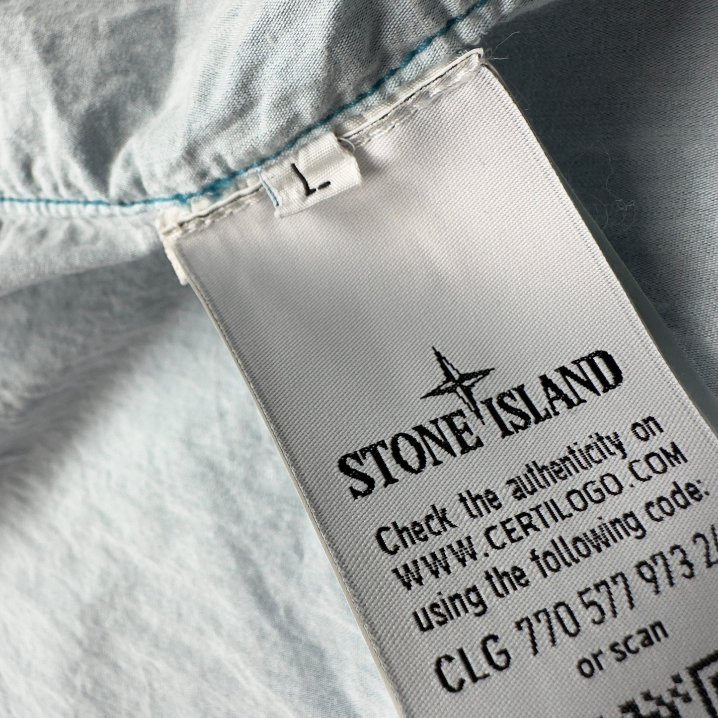 S/S 20 Stone Island Shadow Project Compact 50 Fili Long Jacket