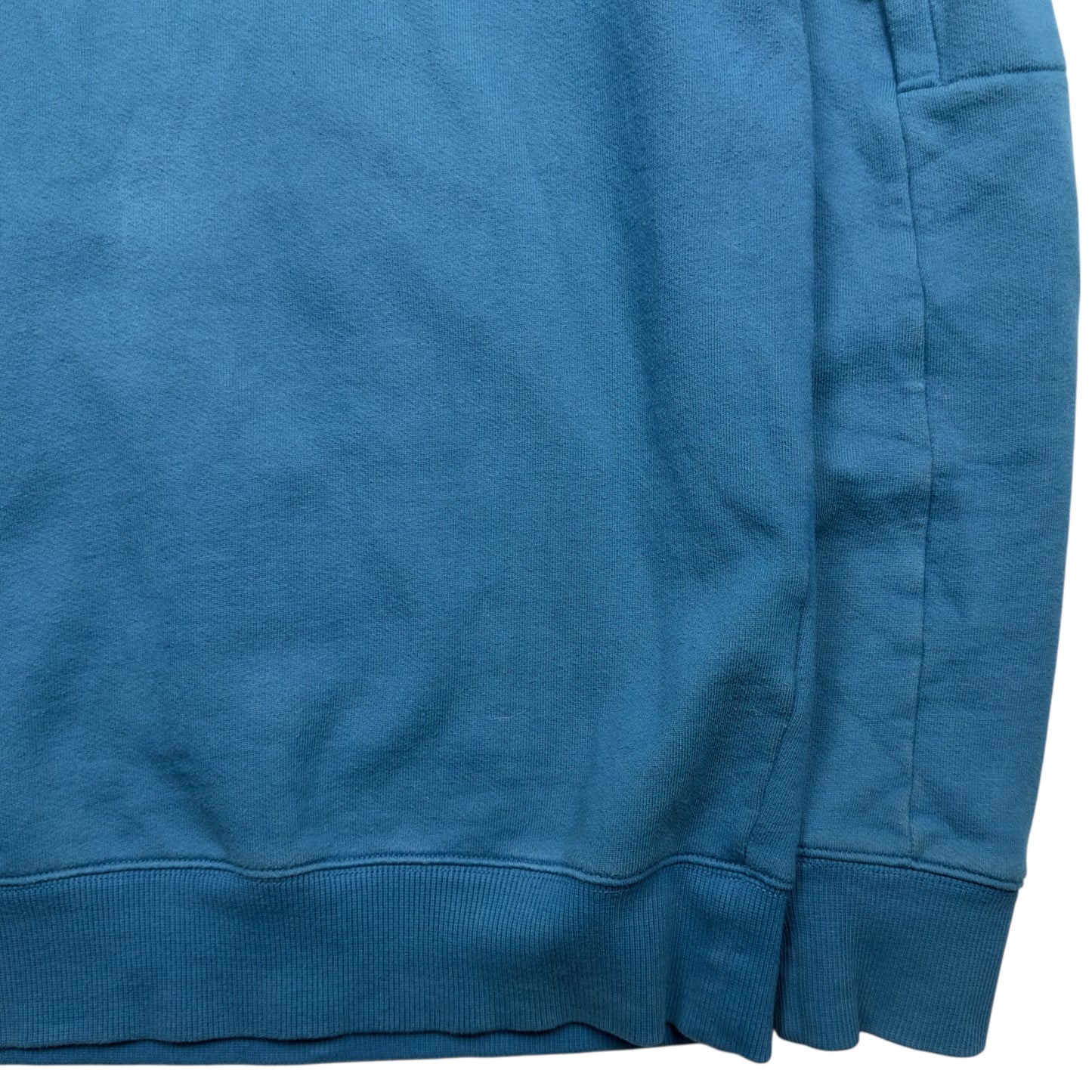 C.P. Company Diagonal Raised Fleece Crewneck Sweater - Blue