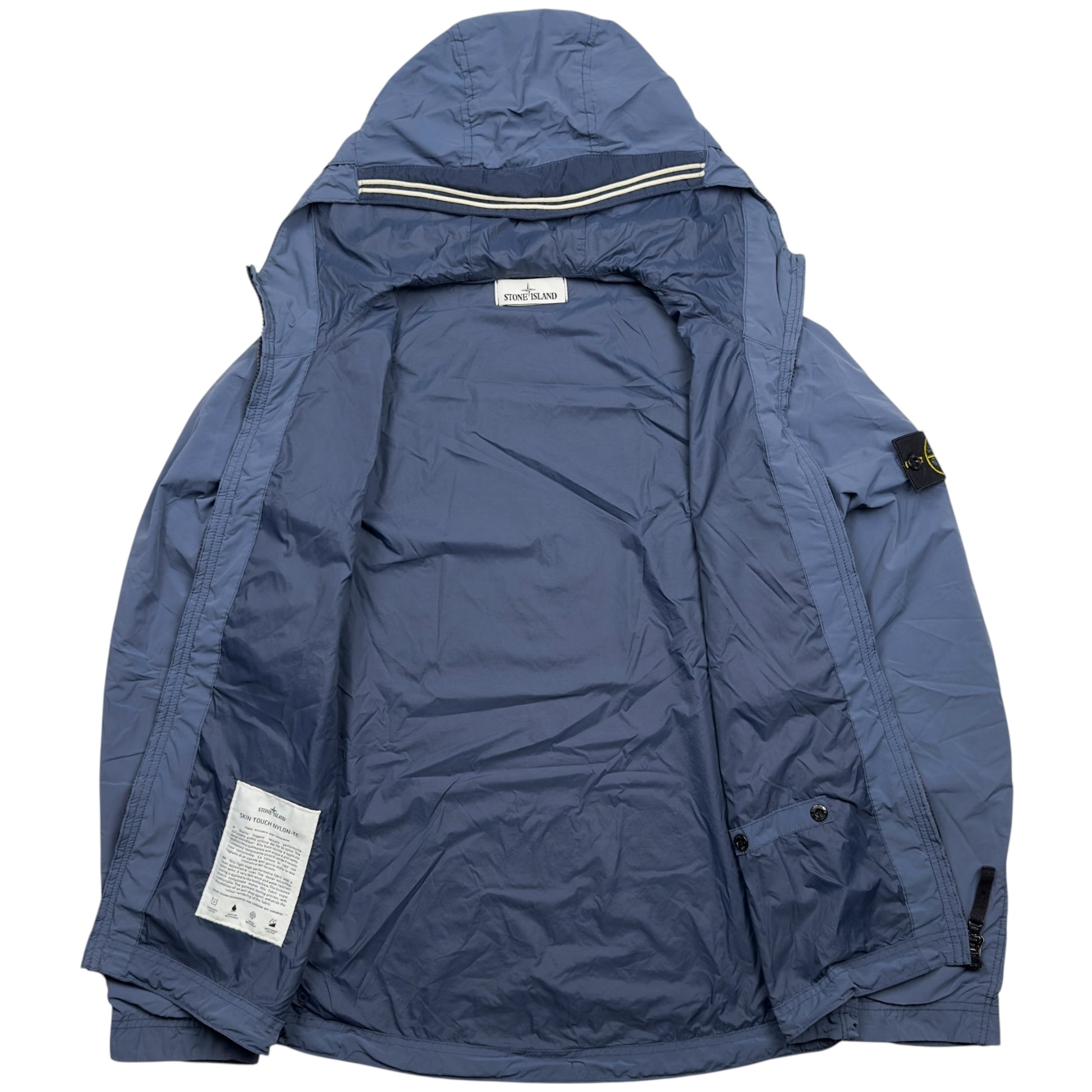 S/S 21 Stone Island Skin Touch Nylon TC - Blue