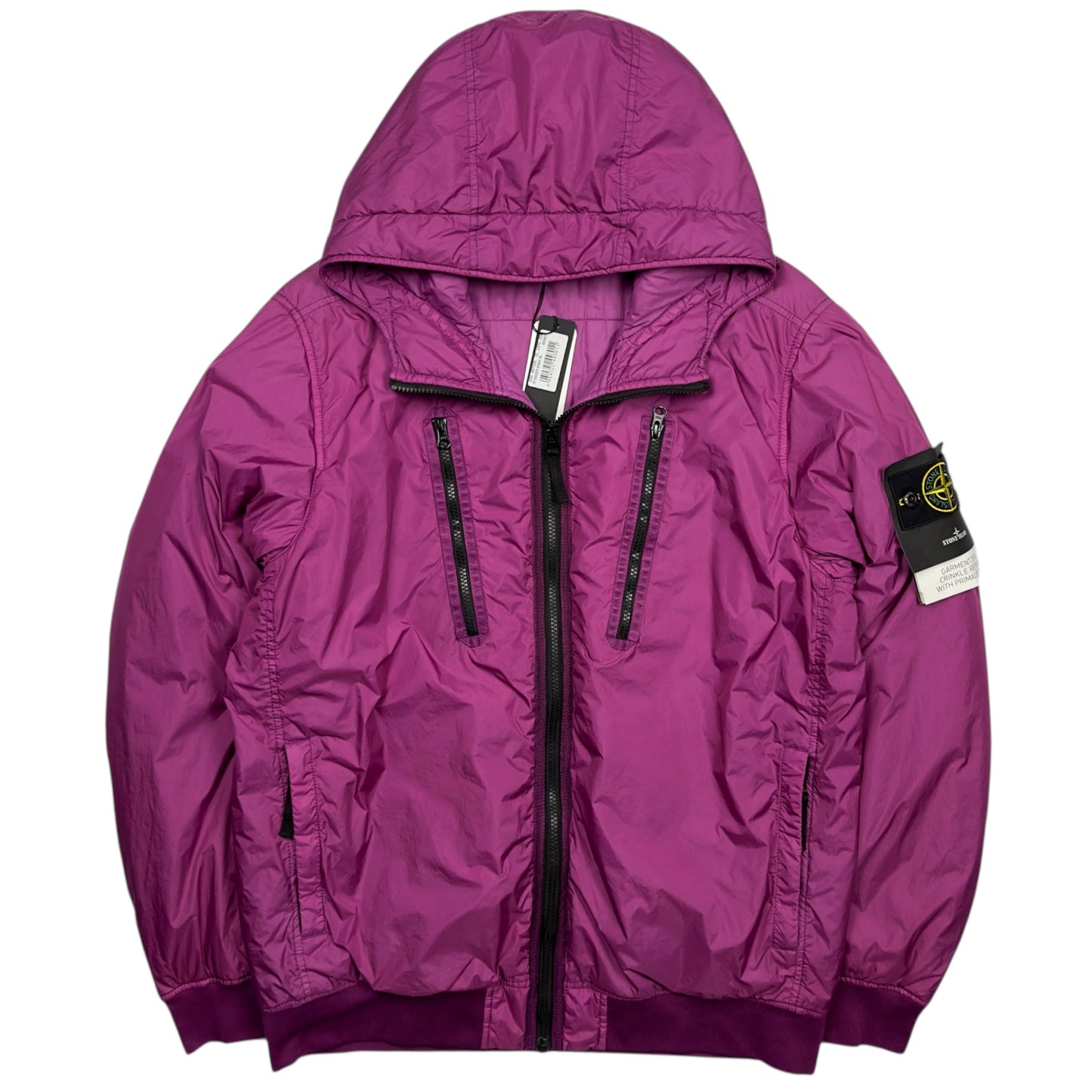 A/W 21 Stone Island Crinkle Reps R-NY with Primaloft Jacket - Purple