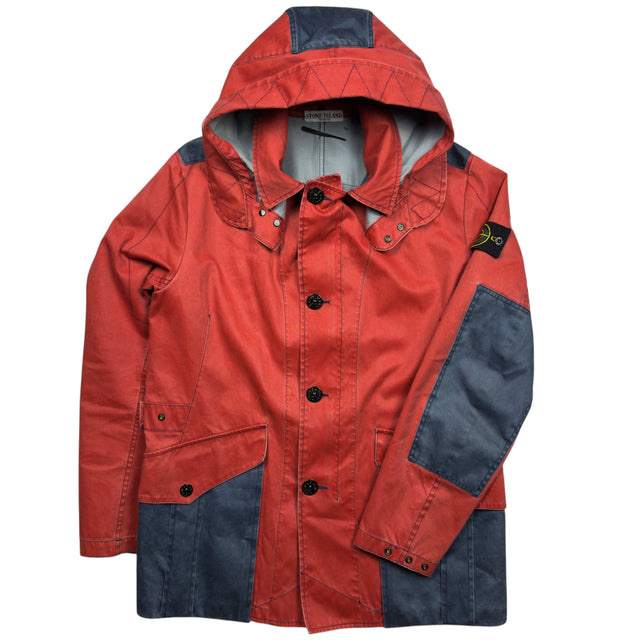 S/S 10 Stone Island Cotton Silk Patch Jacket