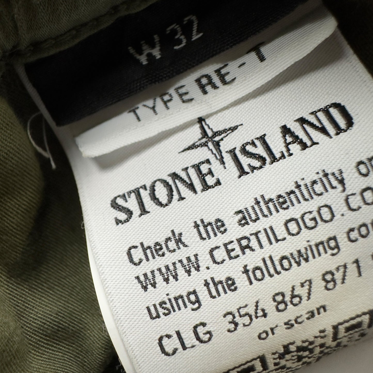 S/S 20 Stone Island Cargo Trousers - Khaki