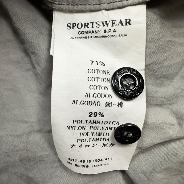 A/W 08 Stone Island Cotton Nylon Blend Overshirt - Grey