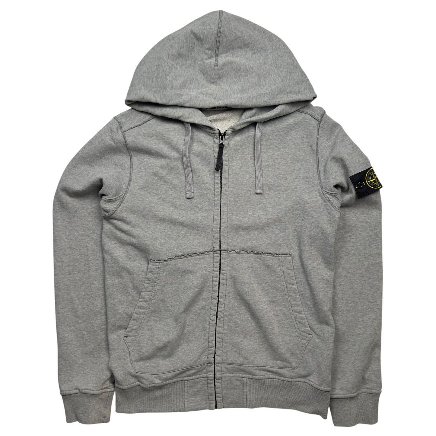 S/S 18 Stone Island Full Zip Hoodie - Grey
