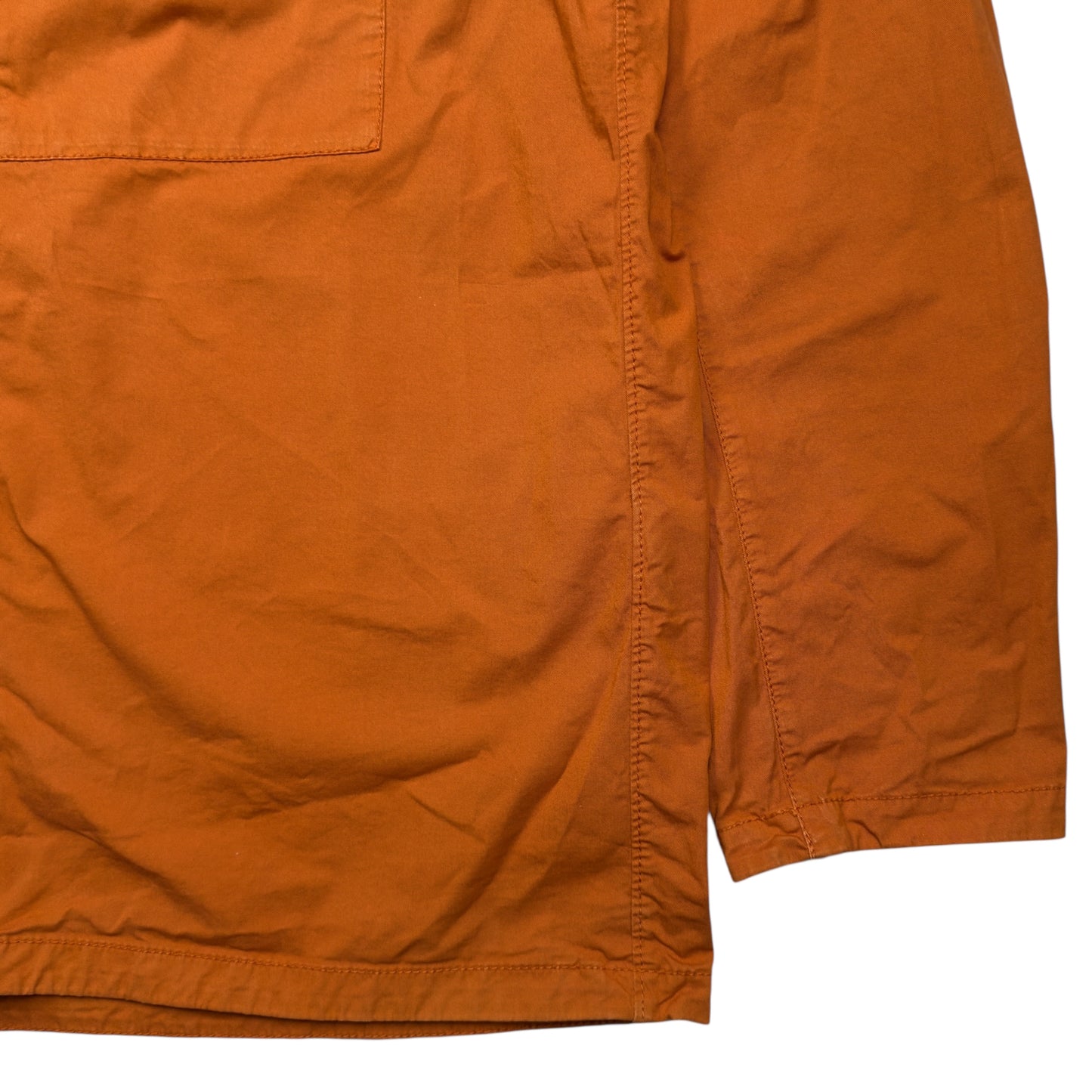 S/S 23 Stone Island Supima Cotton Twill Stretch-TC Overshirt - Orange