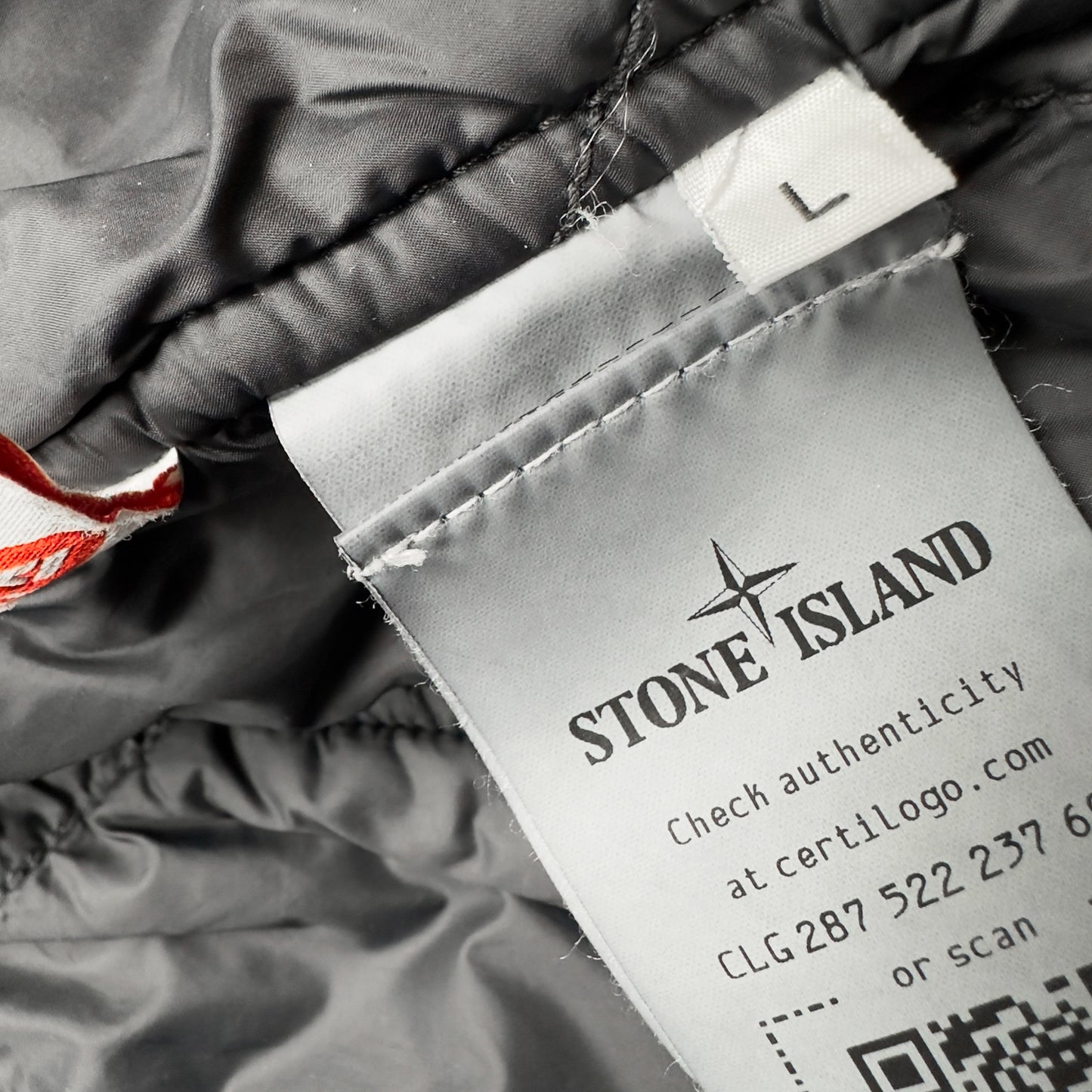 A/W 23 Stone Island Opaque Nylon Twill with Primaloft Overshirt Jacket - Black