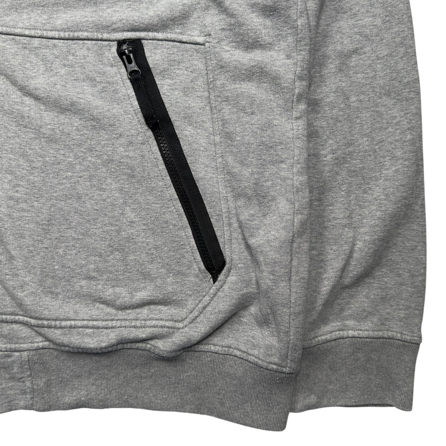 S/S 17 Stone Island Full Zip Hoodie - Grey