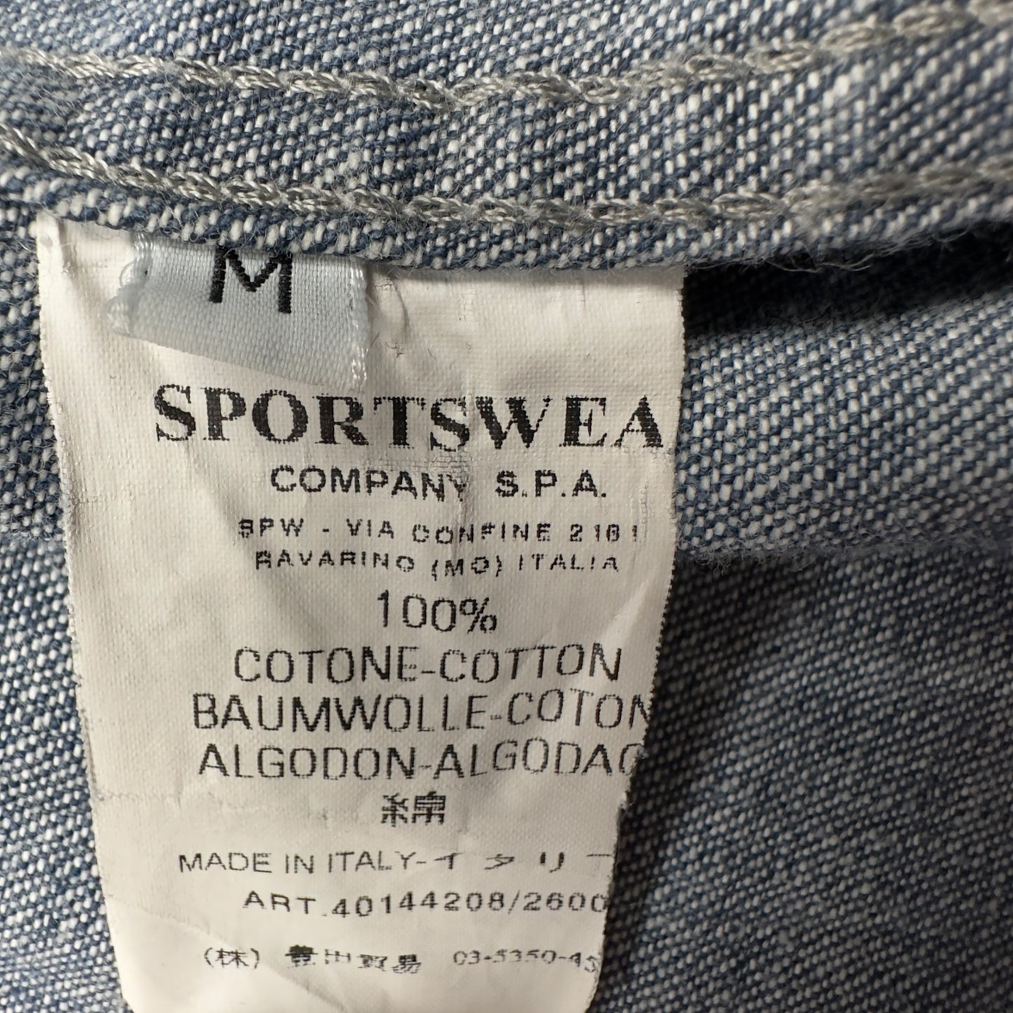 S/S 04 Stone Island Denims Jacket