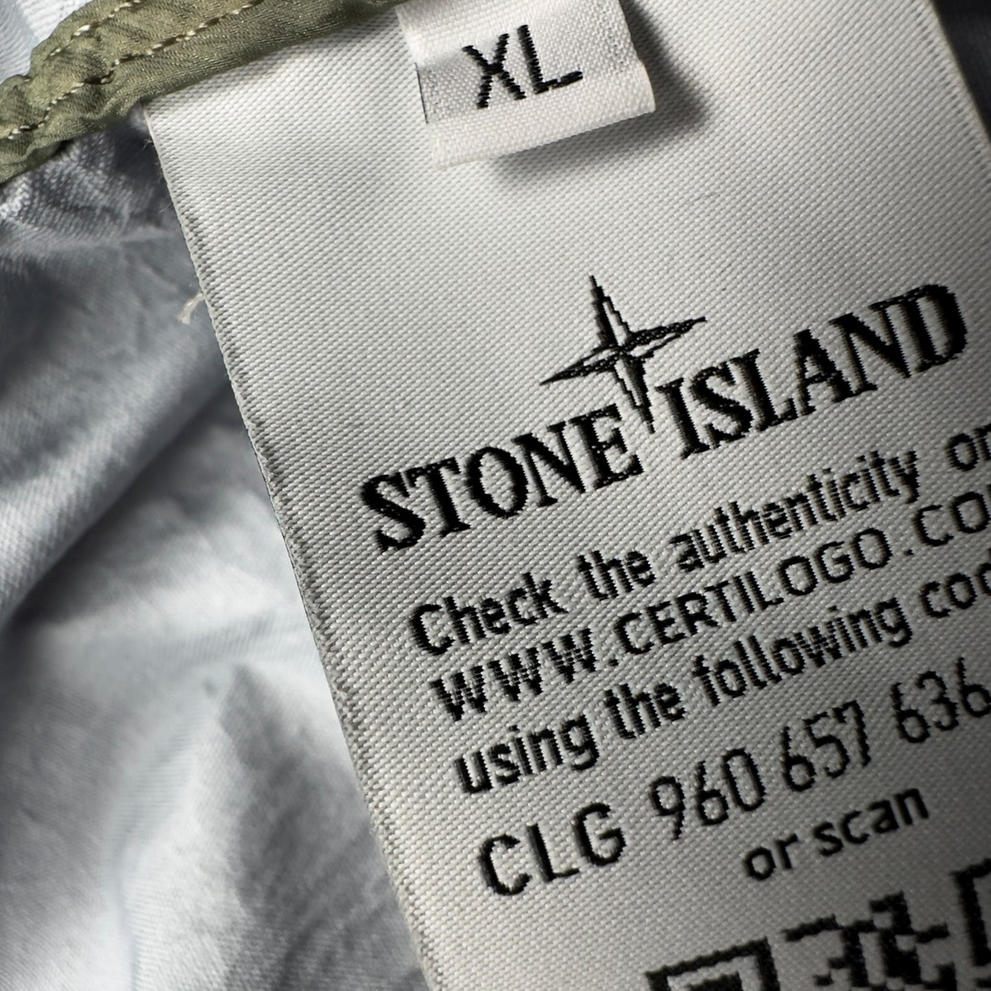 S/S 19 Stone Island Membrana 3L TC Jacket - Sage Green