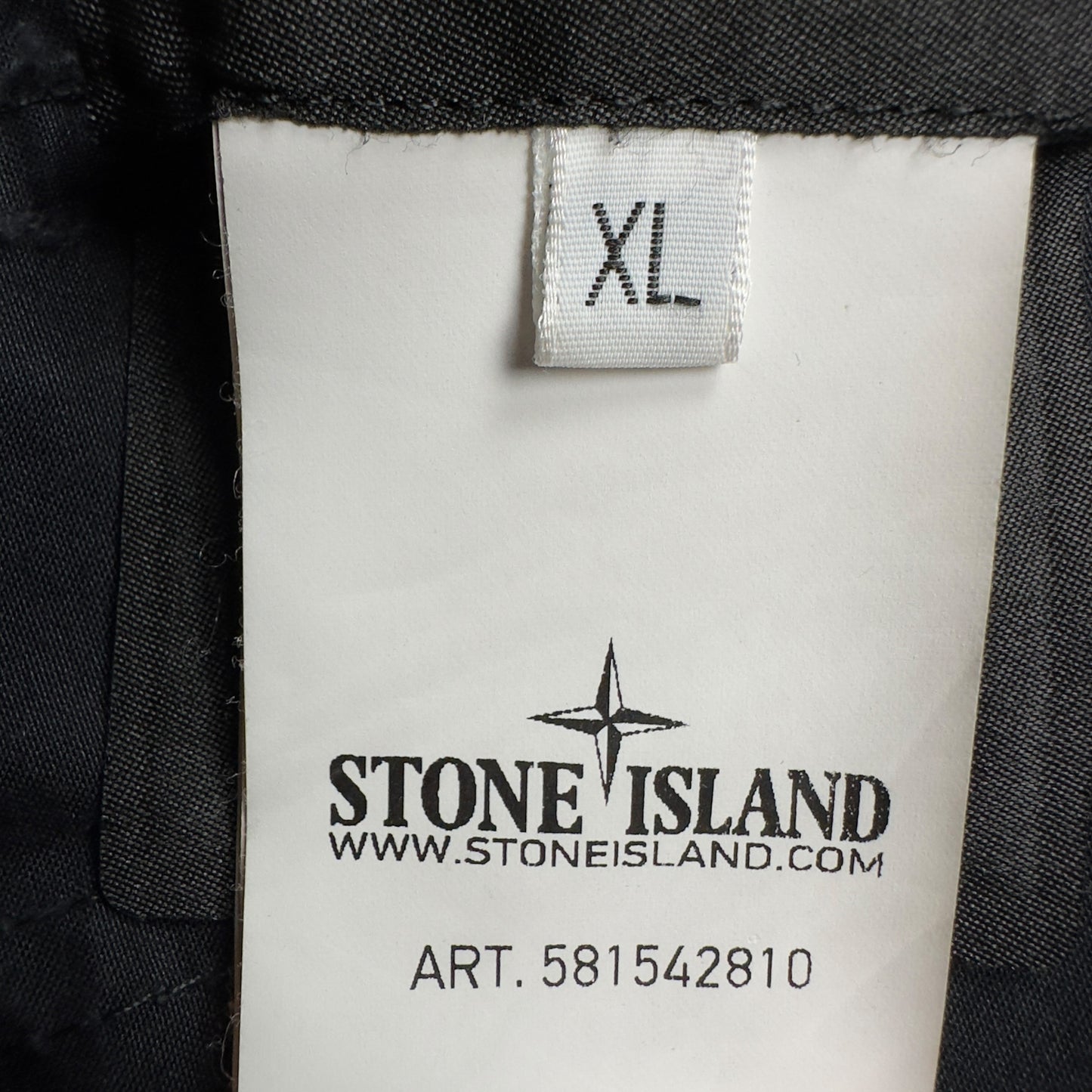 S/S 13 Stone Island Weatherproof Cotton Canvas Ghost Piece Jacket - Navy
