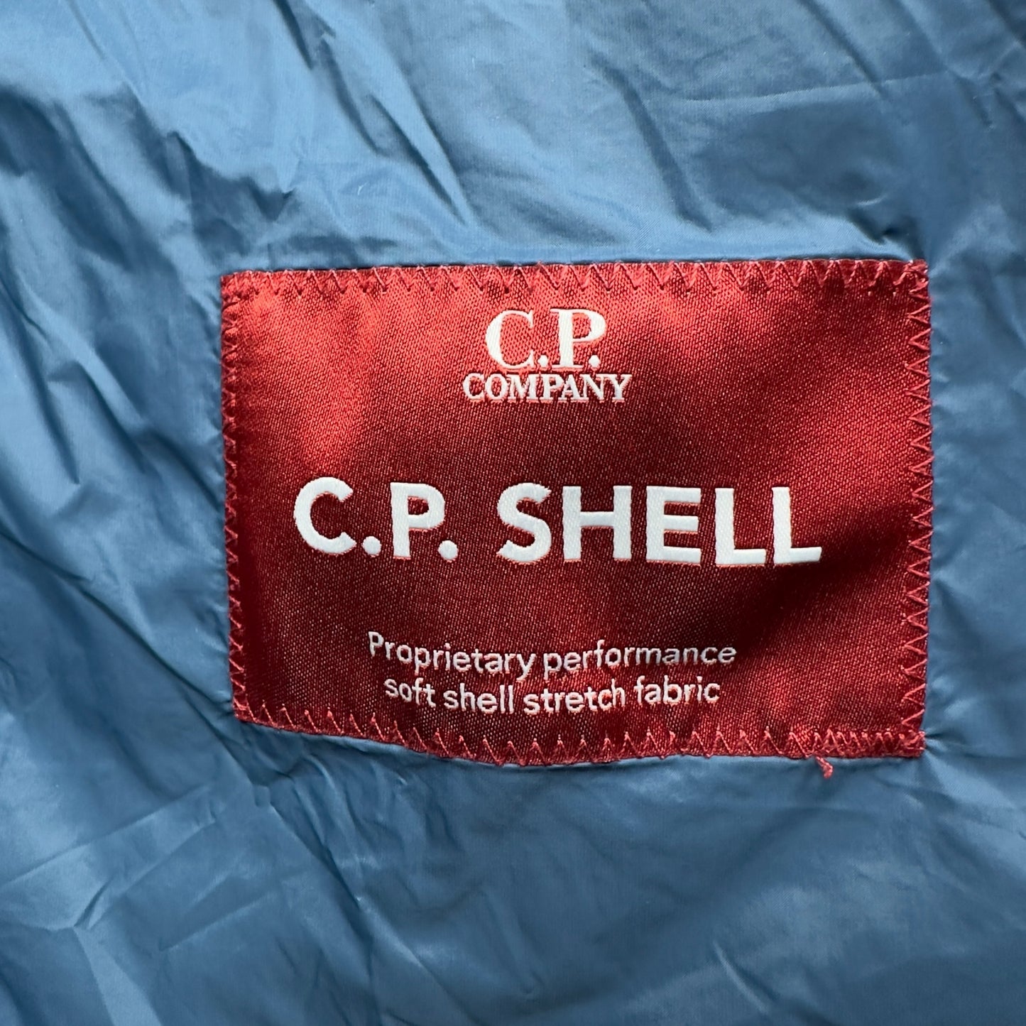 C.P. Company Shell Goggle Gilet - Blue