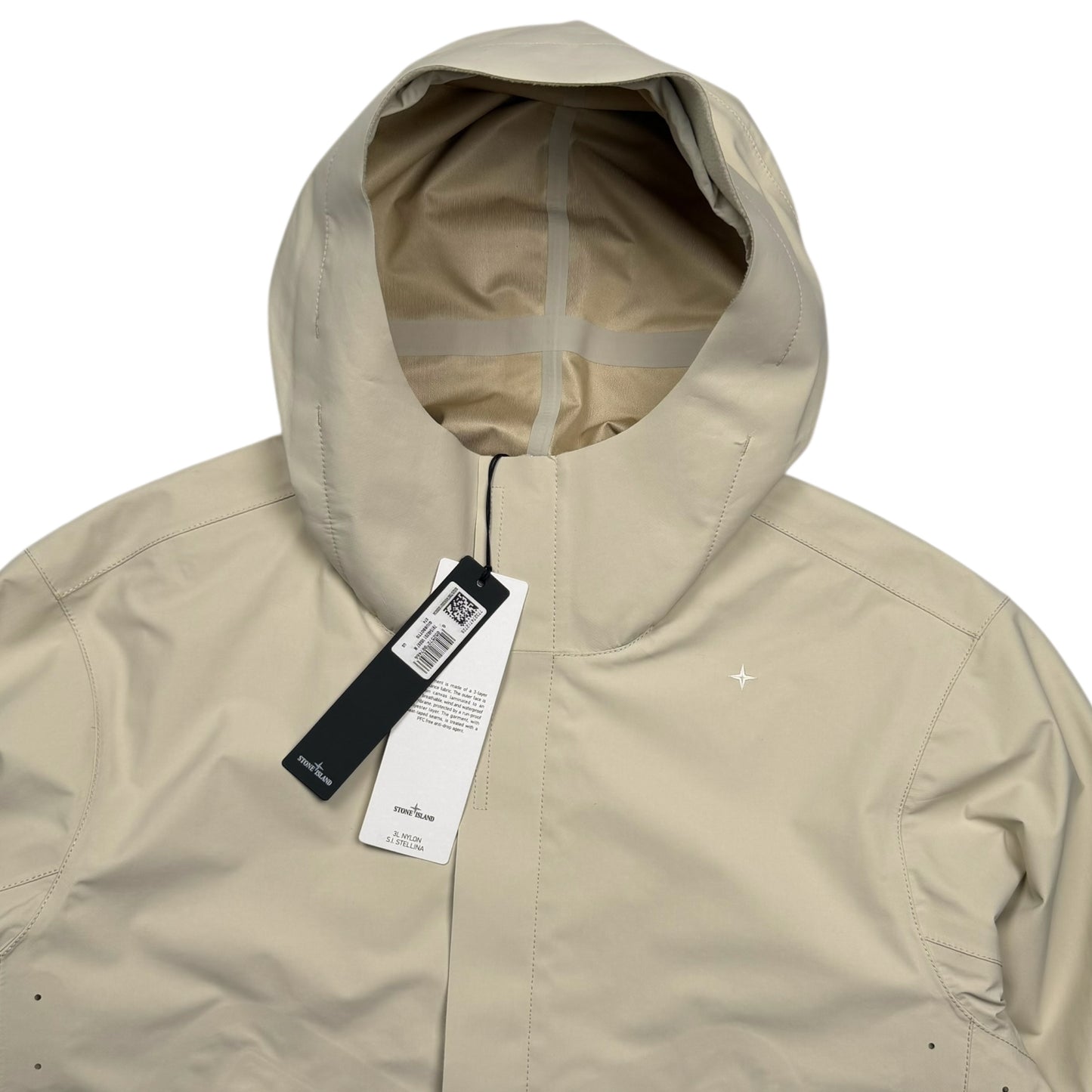 A/W 23 Stone Island Stellina 3L Nylon Waterproof Jacket