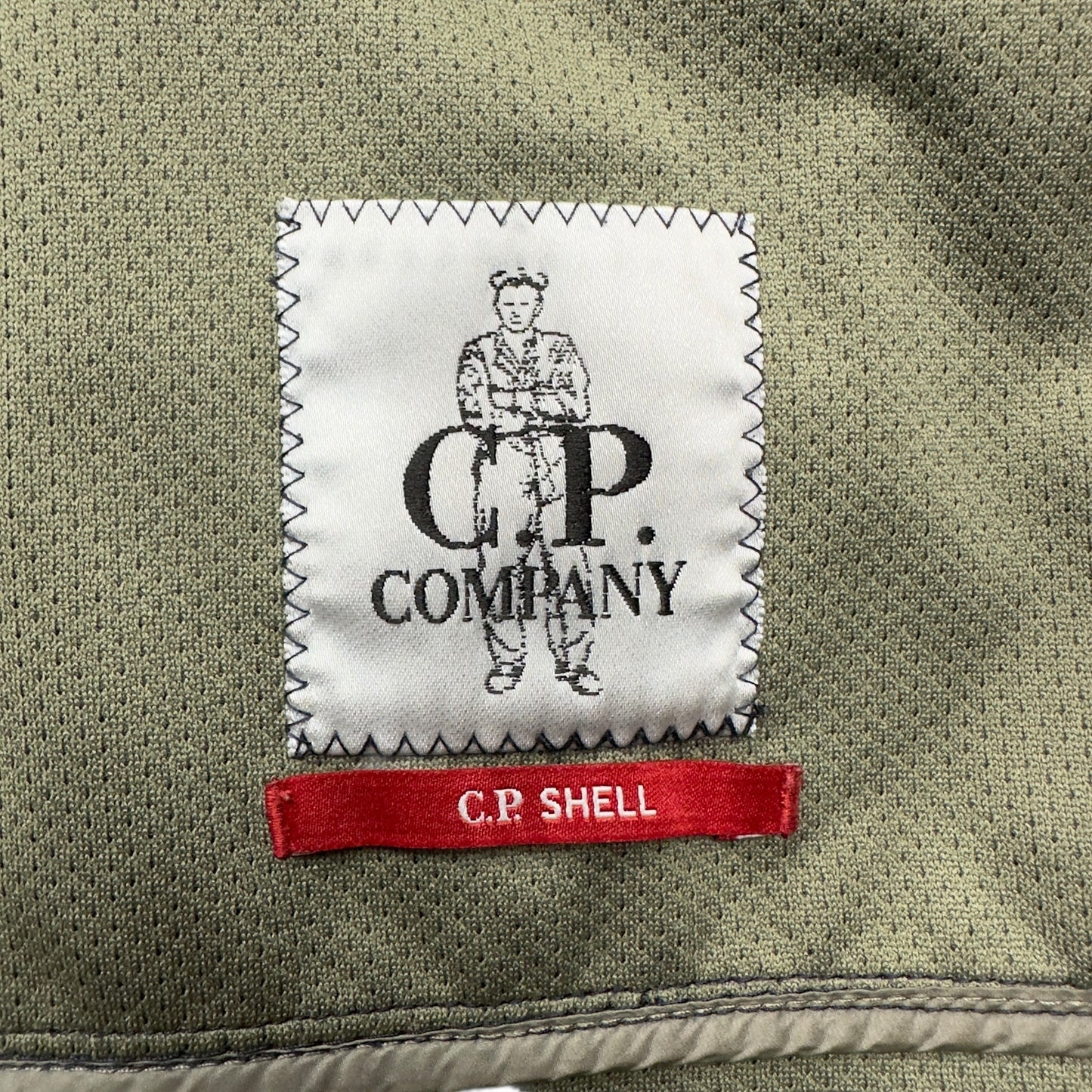 C.P. Company Soft Shell Goggle Jacket - Navy
