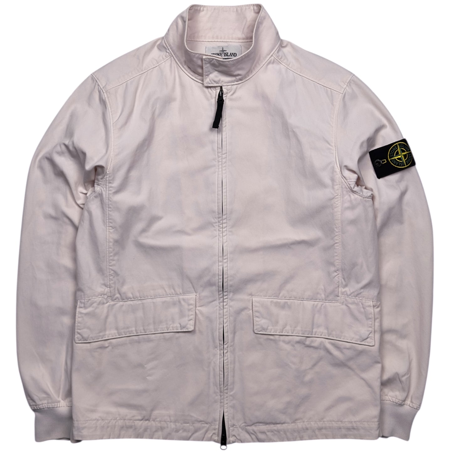 S/S 22 Stone Island Nylon Cotton Batavia 2/2 TC Jacket - Light Pink